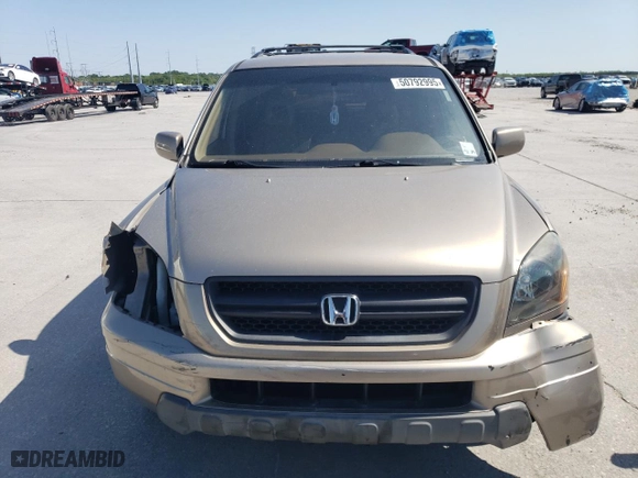 2004 Honda Pilot EX with VIN 2HKYF18564H594948, listed as a Copart auction lot 50792995 with 149,702 mi miles and Salvage Title. Bid and sale history available at carsss.com. Image 5.
