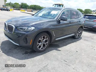 2024 BMW X3 sDrive30i with VIN 5UX43DP09R9T81912, listed as a IAAI auction lot 42190431 with 35,836 mi miles and . Bid and sale history available at DreamBid. Image 17.