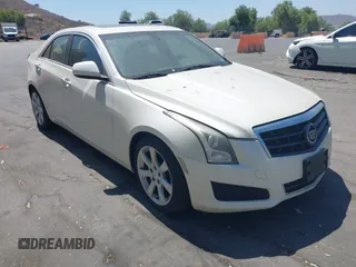 2014 Cadillac ATS Standard RWD with VIN 1G6AA5RX9E0112045, listed as a IAAI auction lot 42853792 with 157,194 mi miles and . Bid and sale history available at DreamBid. Image 1.