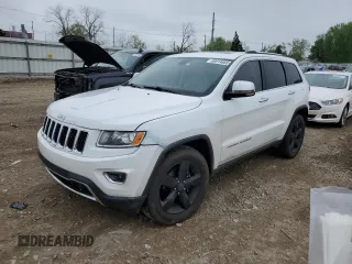 2014 Jeep Grand Cherokee Limited z VIN 1C4RJFBG1EC323867, wystawiony jako Copart lot #56914665 z przebiegiem 209 150 mil mil oraz Czysty tytuł • Clean title. Historia ofert i sprzedaży dostępna na DreamBid. Obrazek 1.