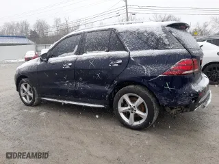 2018 Mercedes-Benz GLE with VIN 4JGDA5HBXJB175004, listed as a Copart auction lot 44131375 with 74,995 mi miles and Salvage Title. Bid and sale history available at carsss.com. Image 2.