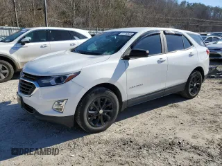 2020 Chevrolet Equinox LS z VIN 3GNAX5EV7LS680193, wystawiony jako Copart lot #45696045 z przebiegiem 66 042 mil mil oraz Szkoda całkowita • Salvage title. Historia ofert i sprzedaży dostępna na DreamBid. Obrazek 1.