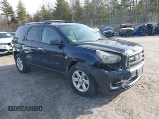 2015 GMC Acadia SLE with VIN 1GKKVPKD7FJ187988, listed as a IAAI auction lot 41928641 with 180,466 mi miles. Bid and sale history available at carsss.com. Image 1.
