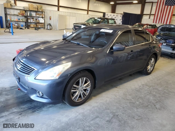 2011 Infiniti G25 Sedan x with VIN JN1DV6AR6BM653112, listed as a Copart auction lot 41620735 with 153,489 mi miles and Salvage Title. Bid and sale history available at carsss.com. Image 1.