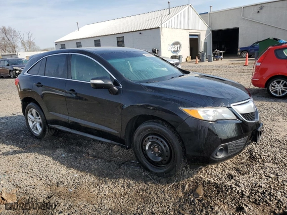 2015 Acura RDX with VIN 5J8TB4H38FL021748, listed as a Copart auction lot 48562565 with 125,208 mi miles and Salvage Title. Bid and sale history available at carsss.com. Image 4.