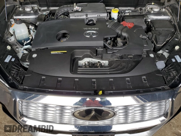 2024 Infiniti QX55 Sensory with VIN 3PCAJ5LR2RF108742, listed as a Copart auction lot 85058984 with 1,495 mi miles and Salvage Title. Bid and sale history available at DreamBid. Image 12.