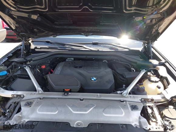 2020 BMW X4 xDrive30i with VIN 5UX2V1C06L9B62406, listed as a IAAI auction lot 40178700 with 48,947 mi miles. Bid and sale history available at carsss.com. Image 10.
