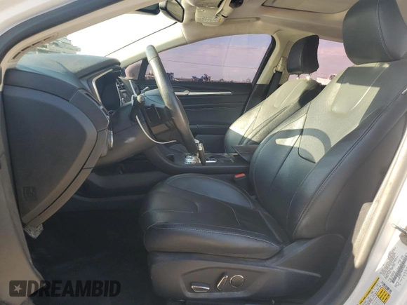 2020 Ford Fusion Titanium with VIN 3FA6P0D98LR176335, listed as a Copart auction lot 55323275 with 76,572 mi miles and Salvage title. Bid and sale history available at DreamBid. Image 7.