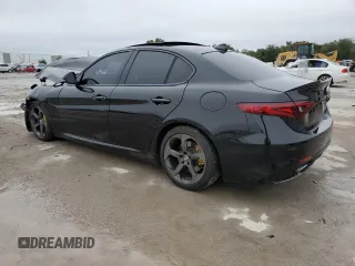 2017 Alfa Romeo Giulia with VIN ZARFAEBN2H7553710, listed as a Copart auction lot 72142482 with 69,562 mi miles. Bid and sale history available at carsss.com. Image 2.