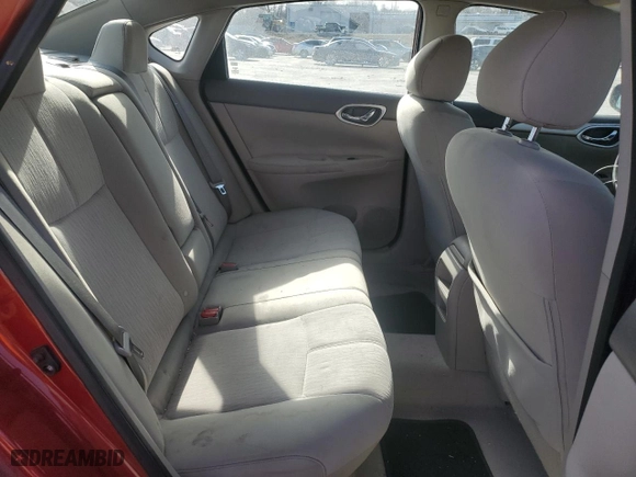 2014 Nissan Sentra SV with VIN 3N1AB7AP7EY303876, listed as a Copart auction lot 48101615 with 122,309 mi miles and Salvage Title. Bid and sale history available at carsss.com. Image 10.