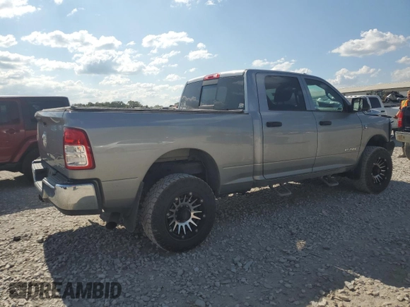 2021 Ram 2500 Tradesman with VIN 3C6UR5CL1MG629379, listed as a Copart auction lot 71457444 with 47,055 mi miles and Salvage Title. Bid and sale history available at carsss.com. Image 3.