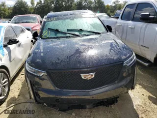 2021 Cadillac XT6 Sport with VIN 1GYKPGRS4MZ108084, listed as a Copart auction lot 75632384 with 0 mi miles and Salvage Title. Bid and sale history available at carsss.com. Image 5.
