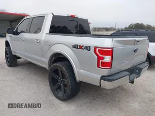 2019 Ford F-150 XL with VIN 1FTEW1E59KFC48276, listed as a IAAI auction lot 41498967 with 162,638 mi miles. Bid and sale history available at carsss.com. Image 3.