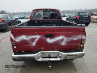 1997 Dodge Dakota with VIN 1B7GL23X9VS223370, listed as a Copart auction lot 43982655 with 195,529 mi miles and Salvage Title. Bid and sale history available at carsss.com. Image 6.
