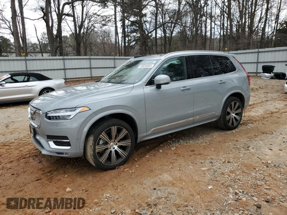 2024 Volvo XC90 Plus Bright Theme with VIN YV4L12PE1R1229833, listed as a Copart auction lot 48030085 with 14,202 mi miles and Salvage Title. Bid and sale history available at DreamBid. Image 1.