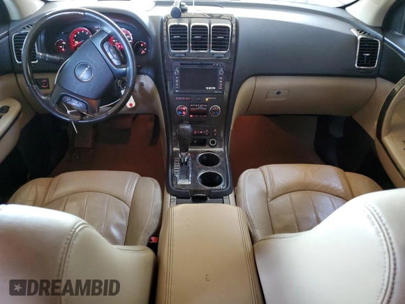 2012 GMC Acadia Denali with VIN 1GKKRTED6CJ236022, listed as a Copart auction lot 57525485 with 223,389 mi miles and Salvage title. Bid and sale history available at DreamBid. Image 8.