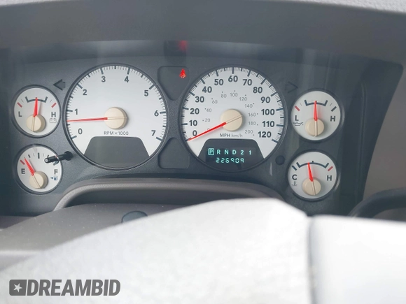 2007 Dodge 1500 SLT with VIN 1D7HA18287S226156, listed as a IAAI auction lot 42129278 with 226,909 mi miles and . Bid and sale history available at DreamBid. Image 7.