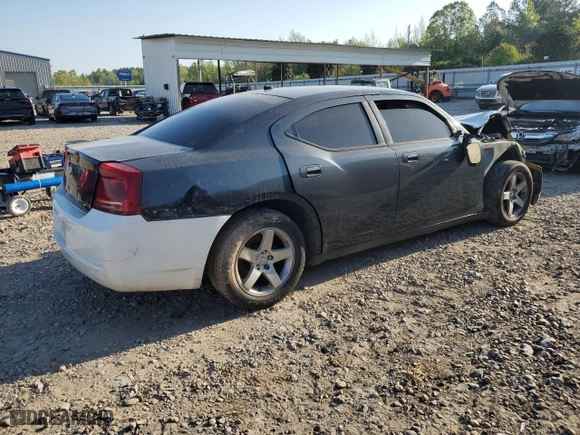 2008 Dodge Charger with VIN 2B3KA43G18H333287, listed as a Copart auction lot 52206325 with 0 mi miles and Salvage Title. Bid and sale history available at carsss.com. Image 3.