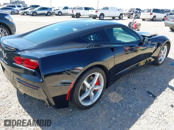 2014 Chevrolet Corvette 1LT with VIN 1G1YB2D78E5131258, listed as a IAAI auction lot 41995747 with 155,760 mi miles and . Bid and sale history available at DreamBid. Image 4.