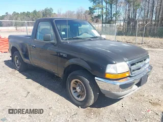 1999 Ford Ranger XL with VIN 1FTYR10C1XTA97856, listed as a IAAI auction lot 41505830 with 126,950 mi miles. Bid and sale history available at carsss.com. Image 1.