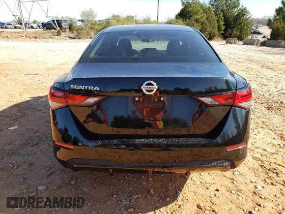 2023 Nissan Sentra S with VIN 3N1AB8BVXPY308270, listed as a Copart auction lot 50253865 with 14,601 mi miles and Salvage Title. Bid and sale history available at DreamBid. Image 6.