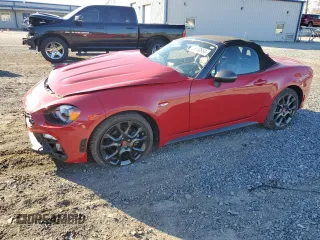 2017 FIAT 124 Spider Elaborazione Abarth z VIN JC1NFAEK1H0117289, wystawiony jako Copart lot #75170854 z przebiegiem 39 395 mil mil oraz Szkoda całkowita • Salvage title. Historia ofert i sprzedaży dostępna na DreamBid. Obrazek 1.