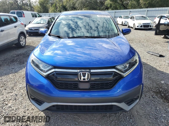 2021 Honda CR-V EX with VIN 7FARW2H59ME002309, listed as a Copart auction lot 42839245 with 54,357 mi miles and Non Repairable. Bid and sale history available at carsss.com. Image 5.