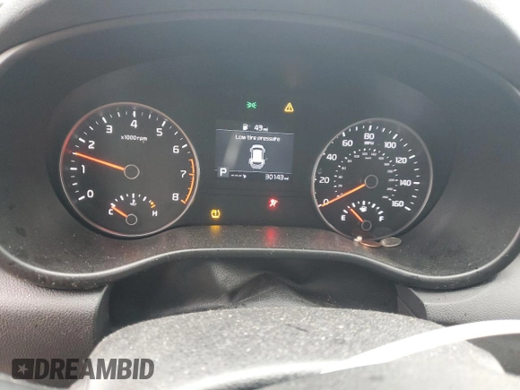 2022 Kia Sportage LX with VIN KNDPMCAC6N7973427, listed as a Copart auction lot 44967555 with 30,143 mi miles and Salvage Title. Bid and sale history available at carsss.com. Image 9.