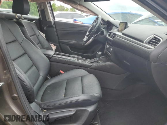 2017 Mazda Mazda6 Touring with VIN JM1GL1V56H1109391, listed as a Copart auction lot 52348665 with 93,764 mi miles and Salvage Title. Bid and sale history available at carsss.com. Image 7.