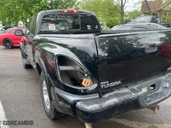 2004 Toyota Tundra Ltd with VIN 5TBBT48194S446860, listed as a Copart auction lot 54931145 with 403,410 mi miles and Salvage Title. Bid and sale history available at carsss.com. Image 3.