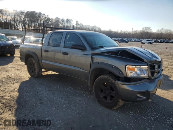 2011 Ram Dakota Bighorn/Lonestar with VIN 1D7RE3GK7BS580877, listed as a Copart auction lot 86525634 with 198,474 mi miles and Salvage Title. Bid and sale history available at carsss.com. Image 4.