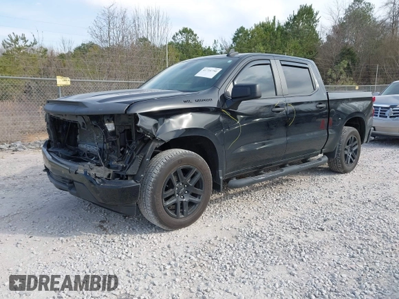 2022 Chevrolet Silverado 1500 Custom with VIN 1GCPABEK2NZ510094, listed as a IAAI auction lot 41716750 with 45,366 mi miles and . Bid and sale history available at DreamBid. Image 17.