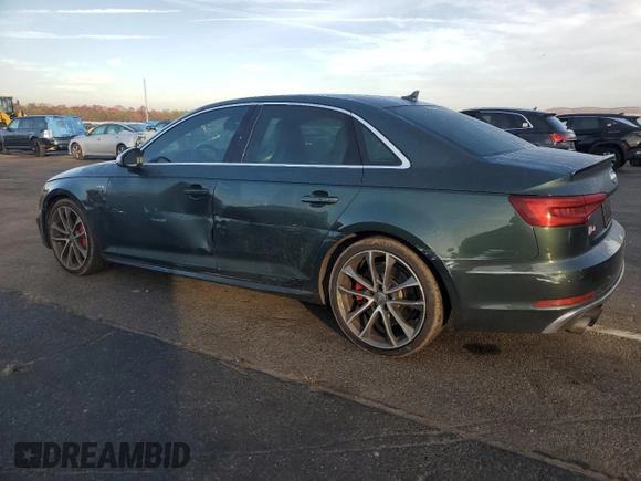2018 Audi S4 Premium Plus with VIN WAUB4AF45JA097220, listed as a Copart auction lot 78239774 with 101,833 mi miles and Salvage Title. Bid and sale history available at carsss.com. Image 2.