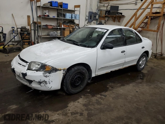 2005 Chevrolet Cavalier with VIN 1G1JC52F357103544, listed as a Copart auction lot 44778845 with 147,054 mi miles and Non repairable. Bid and sale history available at DreamBid. Image 1.