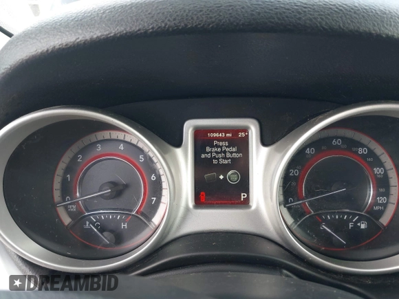 2017 Dodge Journey SXT with VIN 3C4PDCBBXHT619593, listed as a IAAI auction lot 41556058 with 109,643 mi miles and . Bid and sale history available at DreamBid. Image 7.