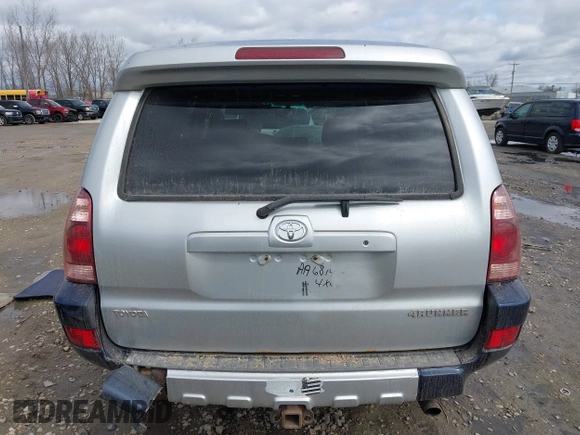 2004 Toyota 4Runner SR5 with VIN JTEBU14R648016279, listed as a IAAI auction lot 41952353 with 165,699 mi miles and . Bid and sale history available at DreamBid. Image 17.