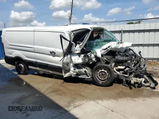 2019 Ford Transit z VIN 1FTYR2ZM2KKA60637, wystawiony jako Copart lot #65027514 z przebiegiem Nie podano mil oraz Czysty tytuł • Clean title. Historia ofert i sprzedaży dostępna na DreamBid. Obrazek 4.