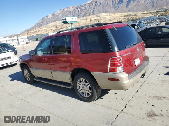 2004 Mercury Mountaineer Convenience z VIN 4M2ZU86K34ZJ33799, wystawiony jako Copart lot #80166614 z przebiegiem 217 718 mil mil oraz Czysty tytuł • Clean title. Historia ofert i sprzedaży dostępna na DreamBid. Obrazek 2.