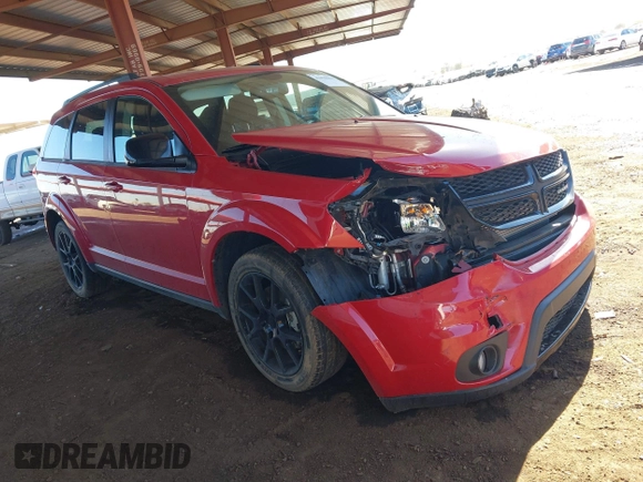 2017 Dodge Journey SXT with VIN 3C4PDCBB9HT697024, listed as a IAAI auction lot 41850656 with 95,154 mi miles and . Bid and sale history available at DreamBid. Image 1.