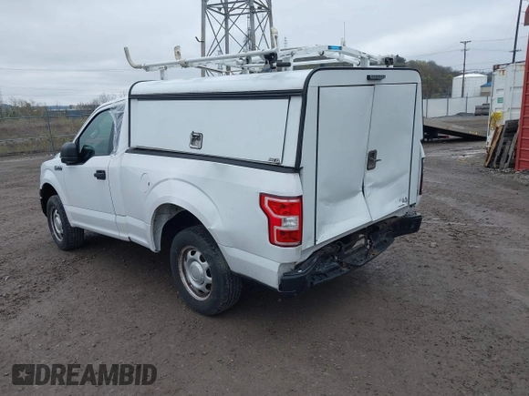 2018 Ford F-150 XL with VIN 1FTMF1CB7JKE51807, listed as a IAAI auction lot 41982761 with 72,170 mi miles. Bid and sale history available at carsss.com. Image 6.