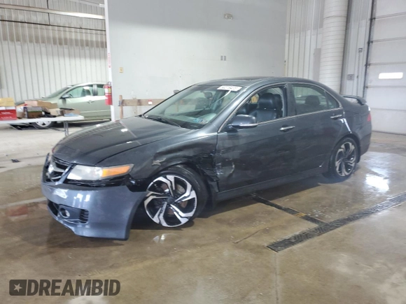 2006 Acura TSX Navi with VIN JH4CL96966C039115, listed as a Copart auction lot 60316435 with 230,963 mi miles and Salvage title. Bid and sale history available at DreamBid. Image 1.