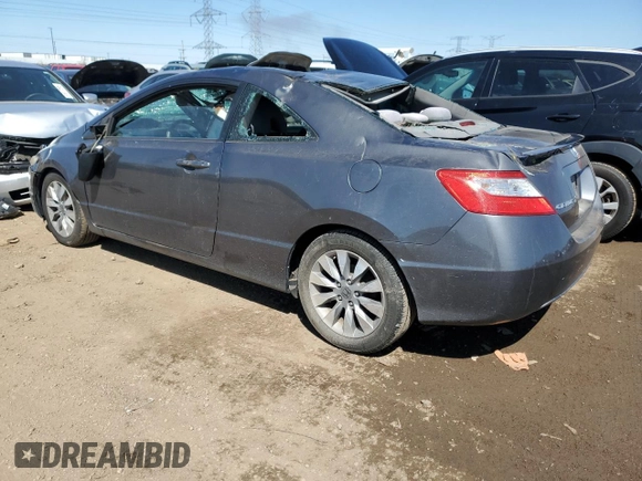 2011 Honda Civic Cpe EX with VIN 2HGFG1B81BH512770, listed as a Copart auction lot 52191215 with 137,217 mi miles and Salvage Title. Bid and sale history available at carsss.com. Image 2.