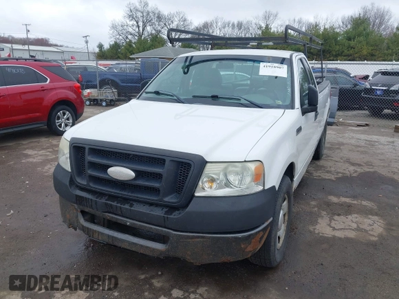 2007 Ford F-150 XL with VIN 1FTRF12207NA87325, listed as a IAAI auction lot 41918907 with 283,681 mi miles. Bid and sale history available at carsss.com. Image 17.