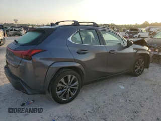 2023 Lexus UX 250h F Sport with VIN JTHR6JBH5P2151069, listed as a Copart auction lot 58382515 with 23,114 mi miles and Salvage title. Bid and sale history available at DreamBid. Image 3.
