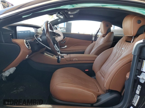 2018 Mercedes-Benz S-Class S 560 with VIN WDDXJ8GB5JA035605, listed as a Copart auction lot 60770214 with 0 mi miles and Salvage Title. Bid and sale history available at carsss.com. Image 7.