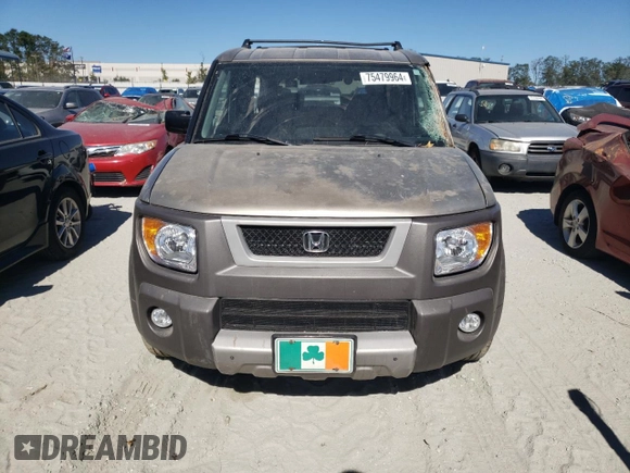2004 Honda Element EX with VIN 5J6YH18664L014154, listed as a Copart auction lot 75479964 with 201,758 mi miles and Salvage Title. Bid and sale history available at DreamBid. Image 5.