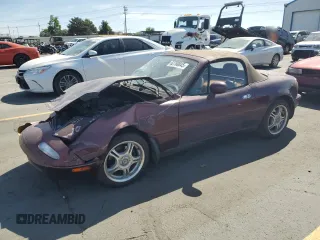 1995 Mazda MX-5 Miata with VIN JM1NA3530S0611978, listed as a Copart auction lot 62780845 with 173,589 mi miles and Salvage title. Bid and sale history available at DreamBid. Image 1.