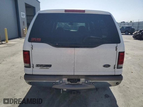 2000 Ford Excursion Limited с VIN 1FMNU43SXYED53743, выставлен на аукционе Copart как лот 59313845 с пробегом 391 409 миль миль и Списание • Salvage title. История ставок и продаж доступна на DreamBid. Изображение 6.