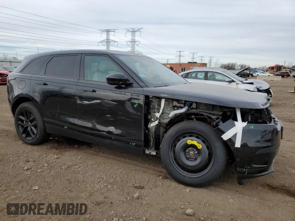 2024 Land Rover Range Rover Velar S with VIN SALYJ2EXXRA386556, listed as a Copart auction lot 83099174 with Not Provided miles and Salvage Title. Bid and sale history available at DreamBid. Image 4.