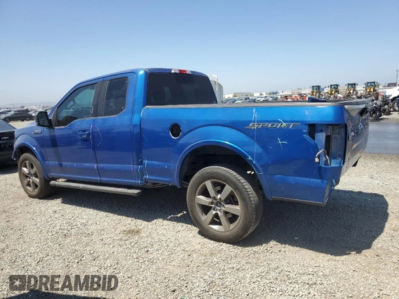 2017 Ford F-150 XL with VIN 1FTEX1CF2HKC74498, listed as a Copart auction lot 61177575 with 81,780 mi miles and Salvage title. Bid and sale history available at DreamBid. Image 2.